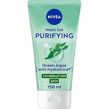 NIVEA Face Wash Cleanser, Purifying Cleansing, Combination Skin, 150ml