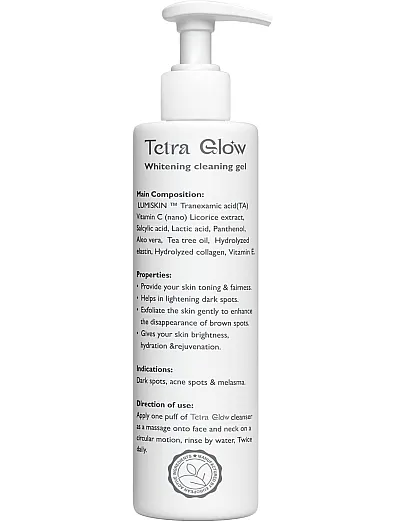 Tetra Glow Face Whitening Cleanser