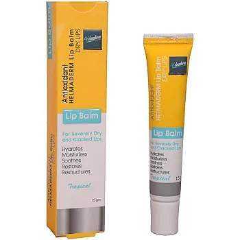 HELMADERM Lip Balm, Tropical Flavour 15 Gm