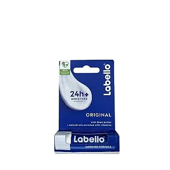 Labello Classic Care Balsamo Labbra In A Pack Of 12 Pieces X 5 Ml Each, Labello Classic Lip Foundation, Burrococoa Labbra Moisturising And Lasting For 24 Hours