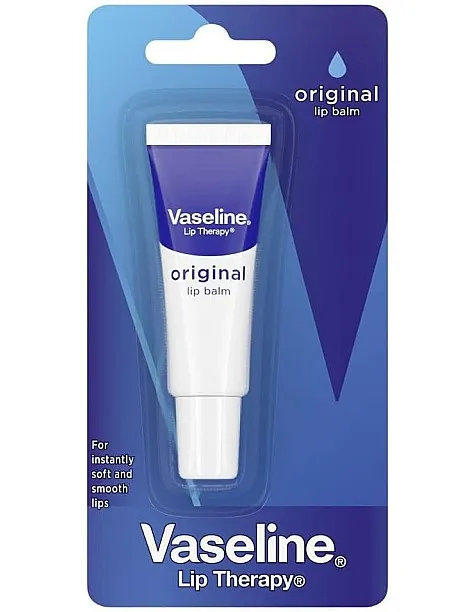 Vaseline Original Lip Balm, 10G