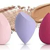 Make Up Sponge Set, 3 Pieces Beauty Blender Sponge, Make Up Sponge, Wet and Dry, for Cream, Liquid Foundation, Liquids and Powder -multicolor with box