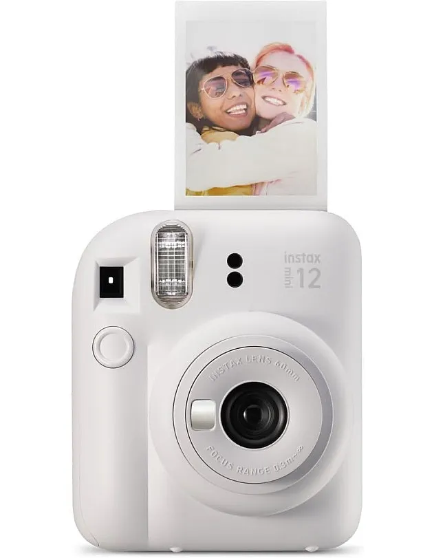 Fujifilm Instax Mini 12 Instant Camera - Clay White