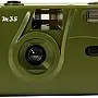 KODAK M35 DA00254-35mm Rechargeable Camera, Fixed Wide Angle Lens, Optical Viewfinder, Built-in Flash, AAA Battery - Olive Green