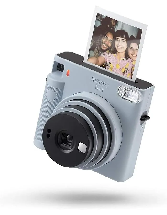instax FUJIFILM SQUARE SQ1 Instant Film Camera - Glacier Blue
