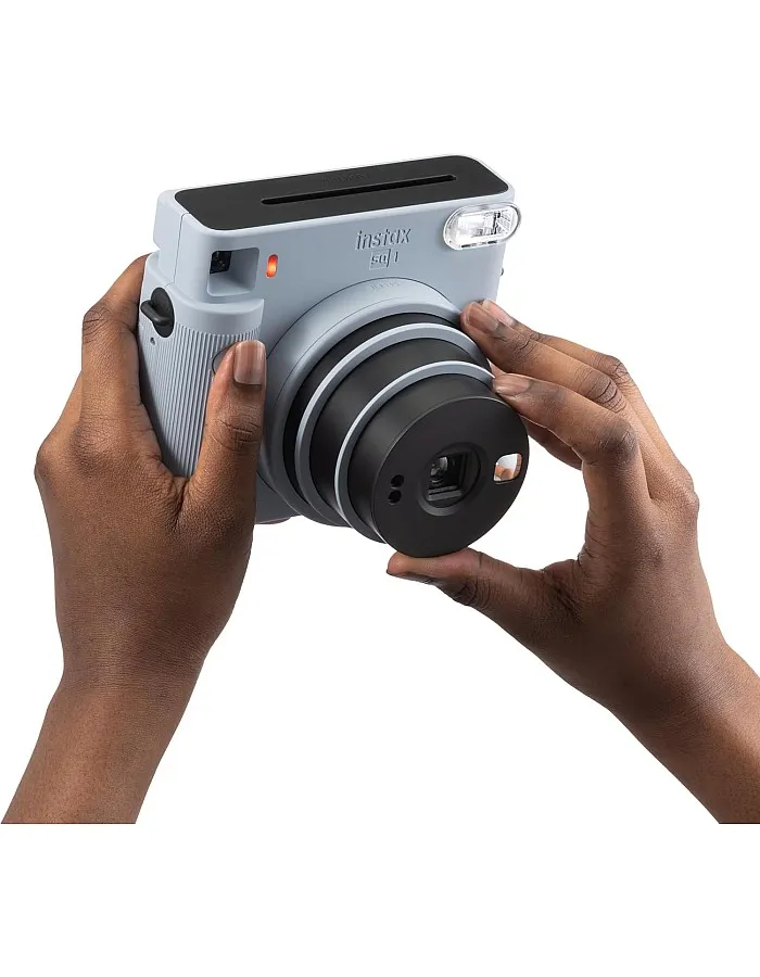 instax FUJIFILM SQUARE SQ1 Instant Film Camera - Glacier Blue
