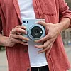 instax FUJIFILM SQUARE SQ1 Instant Film Camera - Glacier Blue