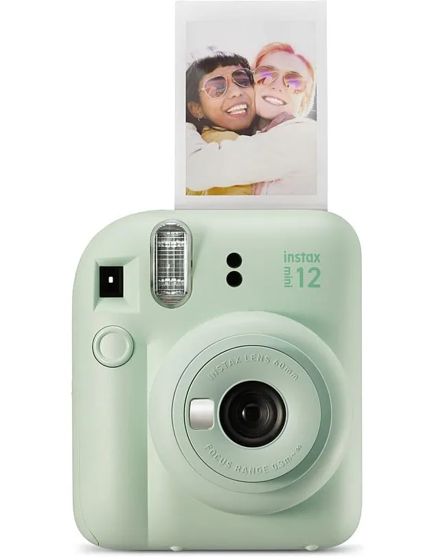 instax Fujifilm Mini 12 Instant Camera - Mint Green