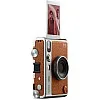 instax mini EVO Hybrid camera and smartphone printer, BROWN