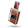 instax mini EVO Hybrid camera and smartphone printer, BROWN
