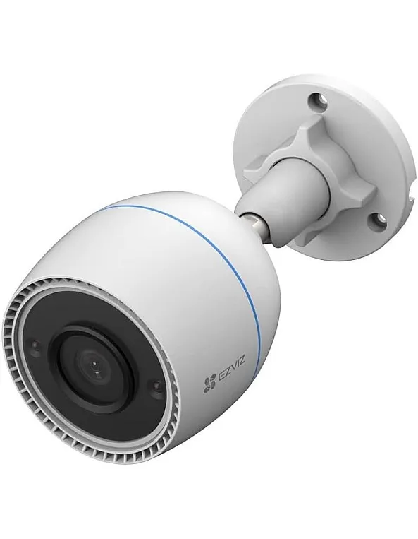 EZVIZ C3TN COLOR Night Vision,Outdoor Security Camera 1080P CCTV Wi-Fi Camera with Motion Detection, IP67 Waterproof, SD Card(Max 256G),Compatible with Alexa, Google Home,White