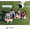 EZVIZ C3TN COLOR Night Vision,Outdoor Security Camera 1080P CCTV Wi-Fi Camera with Motion Detection, IP67 Waterproof, SD Card(Max 256G),Compatible with Alexa, Google Home,White