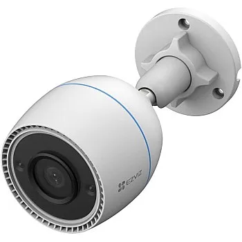 EZVIZ C3TN COLOR Night Vision,Outdoor Security Camera 1080P CCTV Wi-Fi Camera with Motion Detection, IP67 Waterproof, SD Card(Max 256G),Compatible with Alexa, Google Home,White