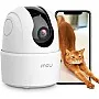 Imou 2K Home Security Surveillance Camera Indoor, 360° Wi-Fi Camera for Indoor with AI Human Detection Motion Tracking Two-Way Talk IR Night Vision Siren for Baby Pet (Ranger 2C)