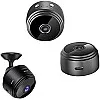 Security Camera HD 1080P Wireless Portable Small Camera with Motion Detection and Night Version Home Video Recorder for Indoor Outdoor Use