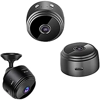 Security Camera HD 1080P Wireless Portable Small Camera with Motion Detection and Night Version Home Video Recorder for Indoor Outdoor Use