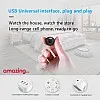 THE PACK Ultra-small 1080P HD Wi-Fi security camera for indoor and outdoor use for kids, pets and nanny, IP camera remote security viewing with iOS and Android mobile app