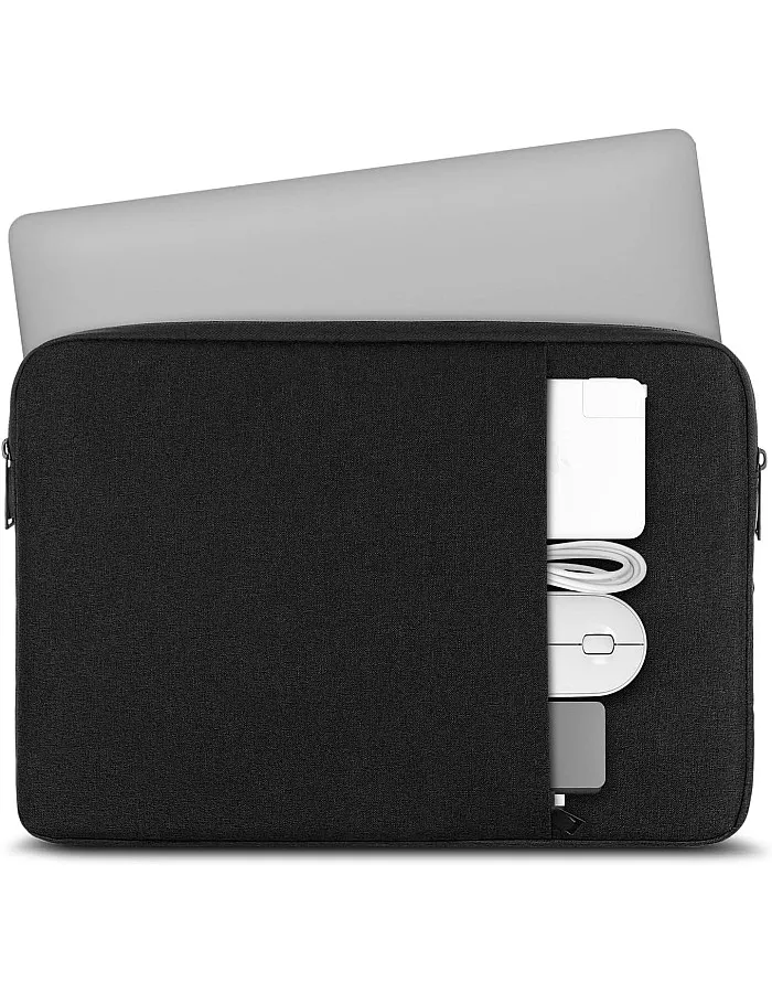 Chelory Waterproof Shock Resistant Laptop Sleeve for 13.3in MacBook Pro and MacBook Air (Black)