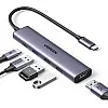 UGREEN Revodok 5-in-1 USB-C Hub with 4K HDMI, 100W Power Delivery, 3 USB-A Data Ports, USB C Hub Multiport Adapter