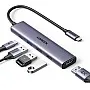 UGREEN Revodok 5-in-1 USB-C Hub with 4K HDMI, 100W Power Delivery, 3 USB-A Data Ports, USB C Hub Multiport Adapter