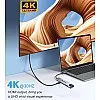 USB C Hub Ethernet HDMI Adapter, 8 in 1 USB C Docking Station with 4K HDMI, RJ45 Ethernet, SD/TF Card Reader, USB 3.0/2.0, PD 100W, USB C, LAN USB C Dongle for MacBook Pro/Air, iPad Pro, XPS, etc