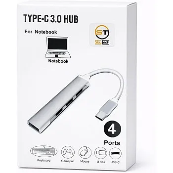 USB Type-C To USB HUB Converter 4 Ports