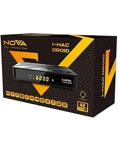ريسيفر اي ماك أندرويد بدقة 4K من نوفا