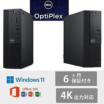 De ll Desktop PC DE LL OptiPlex 3060 SFF/CPU 8th Generation Core i5 8500 3.7GHz / 16GB/SSD512GB Windows11 Pro & MC Office2019/USB3.0 DP/DVD, HDMI/Mouse Pad Free Service [Used] (16GB SSD512GB)