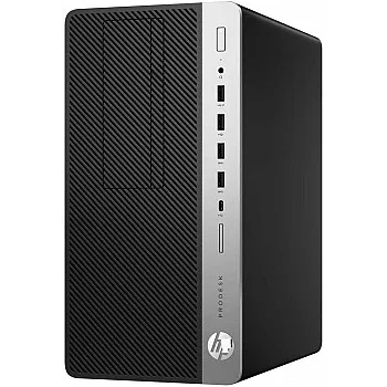 كمبيوتر مكتبي اتش بي برو ديسك 600 G3 - انتل كور i5 (الجيل السابع) i3-7100 بسرعة 3.70 جيجاهرتز - 8GB DDR4 SDRAM - 256 جيجابايت SSD - ويندوز 10 برو 64 بت - مايكرو تاور 