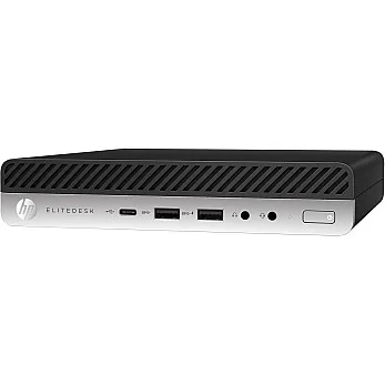 جهاز اتش بي ايليت ديسك 800 G3 ميني - انتل كور i5 7500 حتى 3.8 جيجاهرتز، ذاكرة 8 جيجابايت DDR4، قرص تخزين SSD بسعة 256 جيجابايت، واي فاي مزدوج النطاق 11ac و