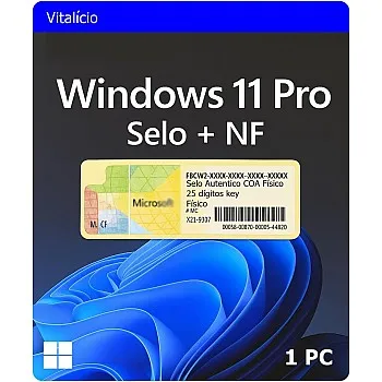 Microsoft Windows 11 Pro 32/64-bit, Serial/Lifetime License - Get it Fast