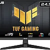 ASUS TUF Gaming VG259Q3A - 25 Inch Full HD Monitor - 180 Hz, 1ms GtG, FreeSync, Adaptive Sync, ELMB, GameFast Input - Fast IPS Panel, 16:9, 1920x1080, DisplayPort, HDMI, Speaker - Black