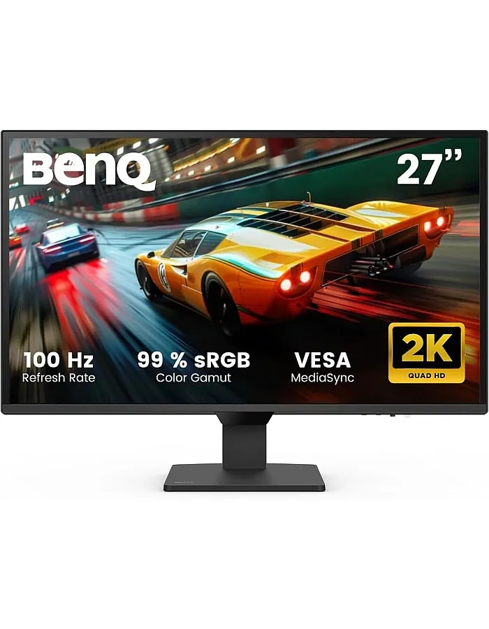 BenQ GW2790Q 27 Inch IPS 2K QHD 100Hz Eye Care Monitor, HDMI, DisplayPort, 2560×1440, Ultra-Thin Bezel, Eyesafe, VESA MediaSync, Brightness Intelligence Tech., B. I. Gen2, Low
