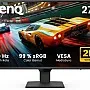 BenQ GW2790Q 27 Inch IPS 2K QHD 100Hz Eye Care Monitor, HDMI, DisplayPort, 2560×1440, Ultra-Thin Bezel, Eyesafe, VESA MediaSync, Brightness Intelligence Tech., B. I. Gen2, Low