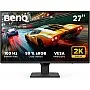 BenQ GW2790Q 27 Inch IPS 2K QHD 100Hz Eye Care Monitor, HDMI, DisplayPort, 2560×1440, Ultra-Thin Bezel, Eyesafe, VESA MediaSync, Brightness Intelligence Tech., B. I. Gen2, Low