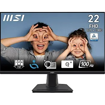 MSI LED Monitor Pro MP225 DE 21.5 Inch 1920 X 1080 Full HD 100HZ 4 MS HDMI VGA Black (Pro MP225)