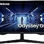 Samsung 27-Inch G55C Odyssey QHD 2K Curved Gaming Monitor, HRDR 10, VA Panel, 1ms MPRT, 165hz with Game Mode, Supports AMD FreeSync, HDMI and DisplayPort, Local Warranty