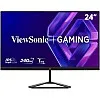 شاشة ألعاب فيوسونيك VX2479A-HD-PRO – مقاس 24 بوصة، بتردد 240 هرتز، وتقنية سوبر كلير IPS، وزمن استجابة 1 مللي ثانية، مع دعم ايه ام دي فري سينك، وHDR10، و