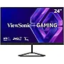 شاشة ألعاب فيوسونيك VX2479A-HD-PRO – مقاس 24 بوصة، بتردد 240 هرتز، وتقنية سوبر كلير IPS، وزمن استجابة 1 مللي ثانية، مع دعم ايه ام دي فري سينك، وHDR10، و