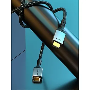 CABLETIME 8K HDMI 2.1 Cable AG3 Ultra High Speed 48Gbps 8K@60Hz 4K@144Hz (3 Meters) Nylon Braided, eARC, Dolby Vision 7.1 CEC, EDID, HDCP 2.2, DTS-HD Master Audio and Dolby Atmos, 2-Years Warranty