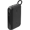 Belkin Power Bank 10000mAh, Portable Charger Thin with 2 USB-C Ports, Digital Battery Display, 20W Charging for iPhone 16 15 Series Samsung Galaxy S25 S24 Pixel 9 iPad, etc. - Black
