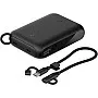 Belkin Power Bank 10000mAh, Portable Charger Thin with 2 USB-C Ports, Digital Battery Display, 20W Charging for iPhone 16 15 Series Samsung Galaxy S25 S24 Pixel 9 iPad, etc. - Black