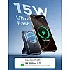 Joyroom JR-PBM11 10000mAh Qi2 Magnetic Wireless Power Bank - 22.5W Fast Charging, Built-in Kickstand, Portable Charger for Smartphones & Devices - Black