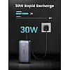 UGREEN 10000mAh 30W Two-way Fast Charging Power Bank Gray