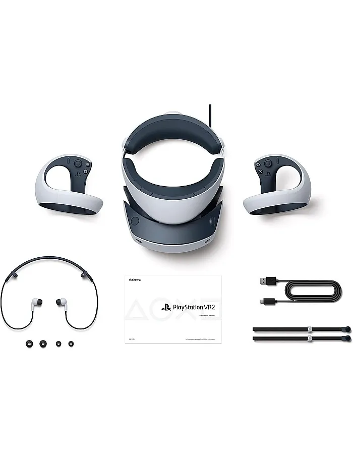 سوني Playstation VR2 - سماعة الواقع الافتراضي | لعبة هورايزون كول اوف ذا ماونتن PS5 | ضمان لمدة عام من الشركة المصنعة