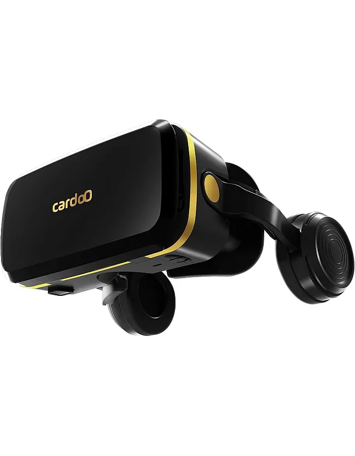 cardoO VR Box Max – 5.3 Bluetooth VR Headset, Premium VR Glasses for Android and iOS Mobile Phones (4.8 to 7.0) | 360° Panoramic View | iMax Cinema | Built-in Headphones