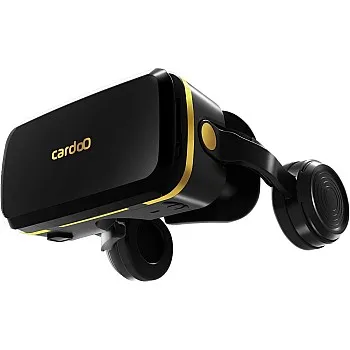 cardoO VR Box Max – 5.3 Bluetooth VR Headset, Premium VR Glasses for Android and iOS Mobile Phones (4.8 to 7.0) | 360° Panoramic View | iMax Cinema | Built-in Headphones