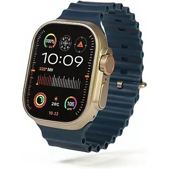 ConnectME SP8 Ultra Max Smart Watch, 49 mm Screen Size, Orange