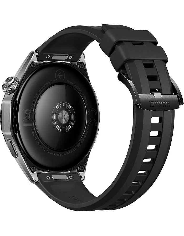 HUAWEI WATCH GT 6 GPS 46mm Smart Watch, 1.47''AMOLED Touchscreen, up to 21 days battery life, Cycling,100+ Sports Mode, iOS & Android, All-day Health Monitoring, Emotional Wellbeing, Black