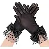 Bridal Lace Gloves - Stunning Lace Wedding Gloves for Brides, Ideal for Enhancing Your Elegant Look on Your Special Day.